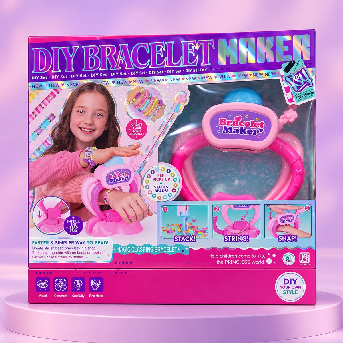 DIY Bracelet Maker Craft Kit