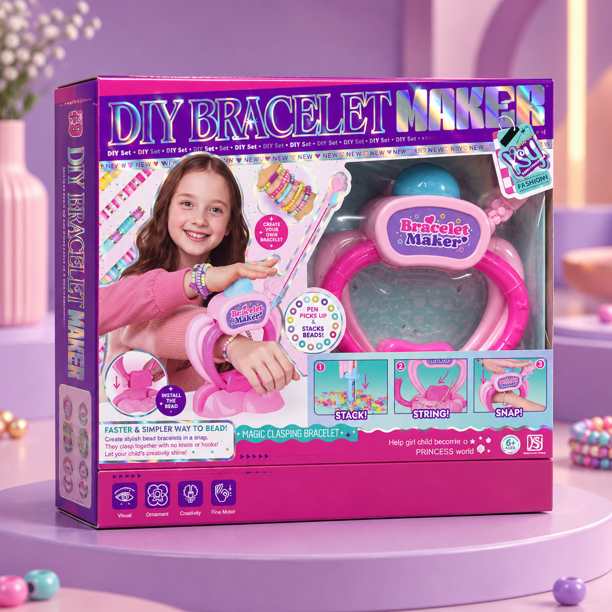 DIY Bracelet Maker Craft Kit