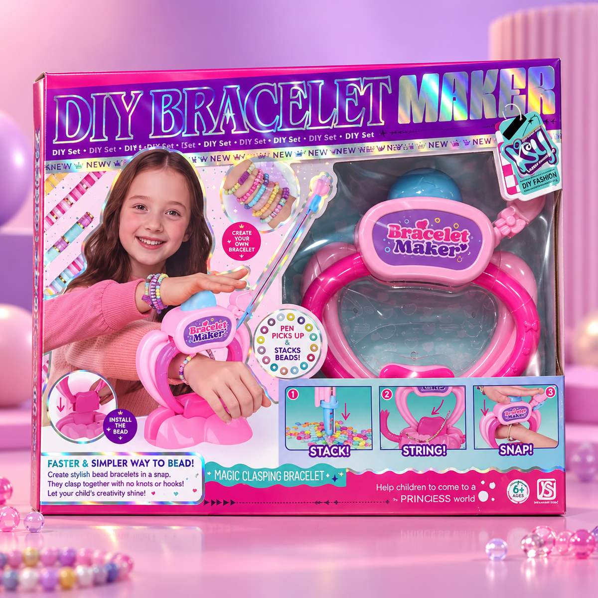 DIY Bracelet Maker Craft Kit