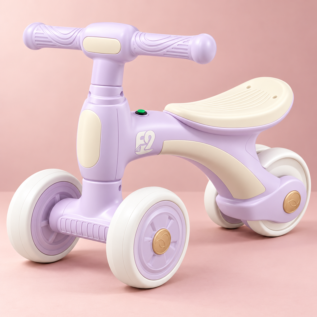 Kids 3-Wheel Ride-On Tricycle with Wide Seat – Assorted Colours