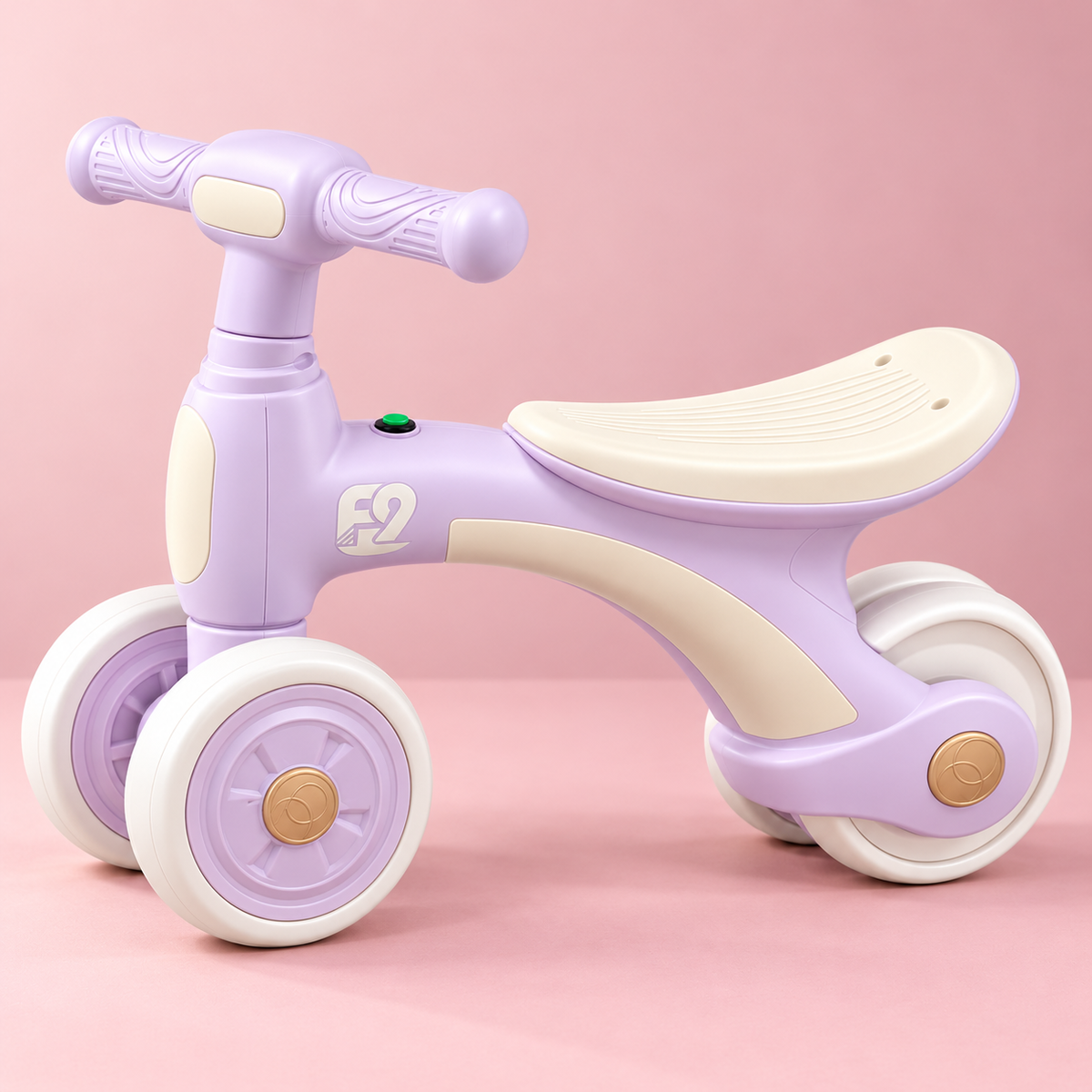 Kids 3-Wheel Ride-On Tricycle with Wide Seat – Assorted Colours