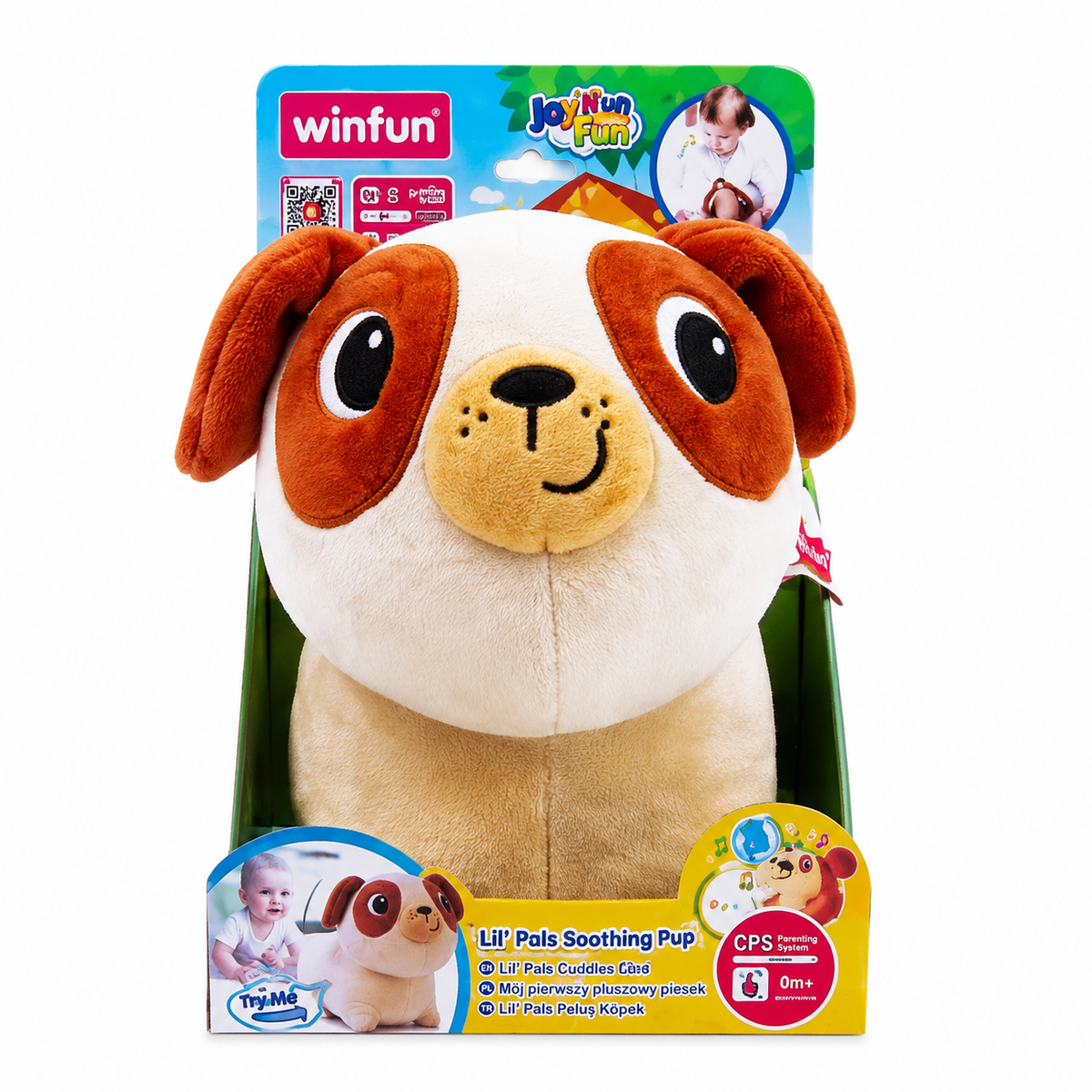 Winfun Play With Me Puppy – Interactive Plush Baby Toy