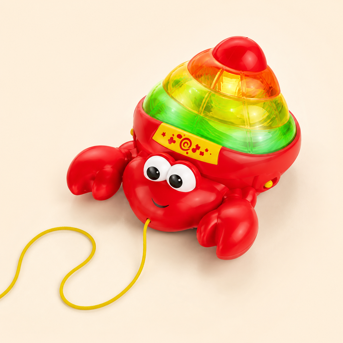 Winfun Pull-Along Lobster – Colorful Toddler Movement Toy