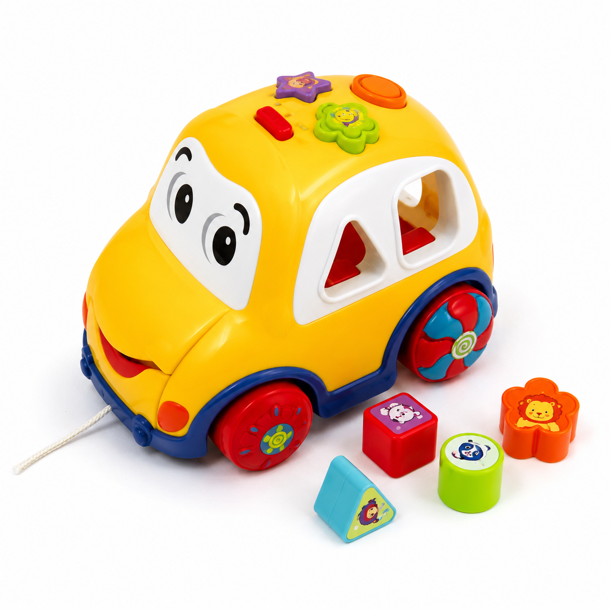 Winfun Shape Sorter Bus – Color & Shape Learning Toy