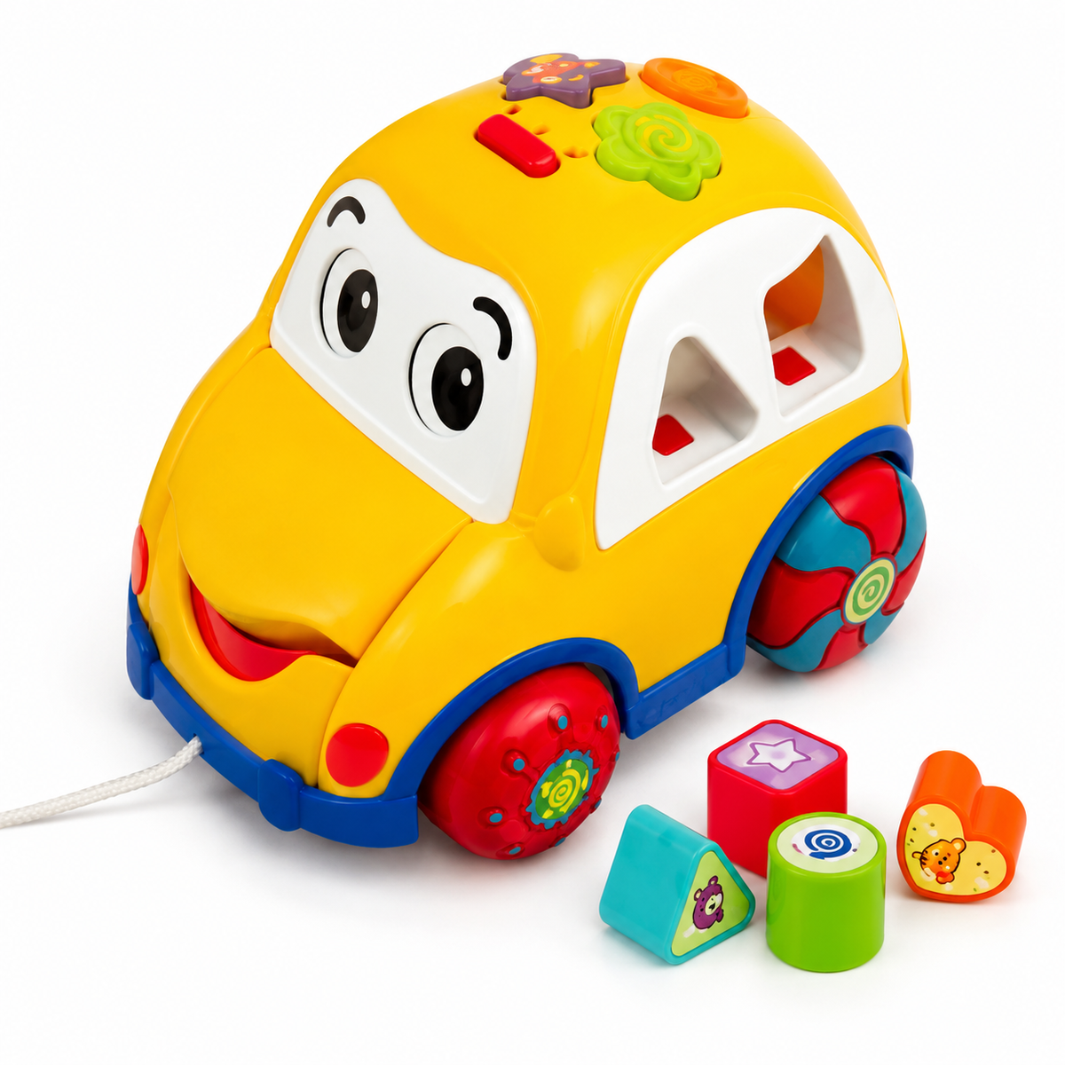 Winfun Shape Sorter Bus – Color & Shape Learning Toy