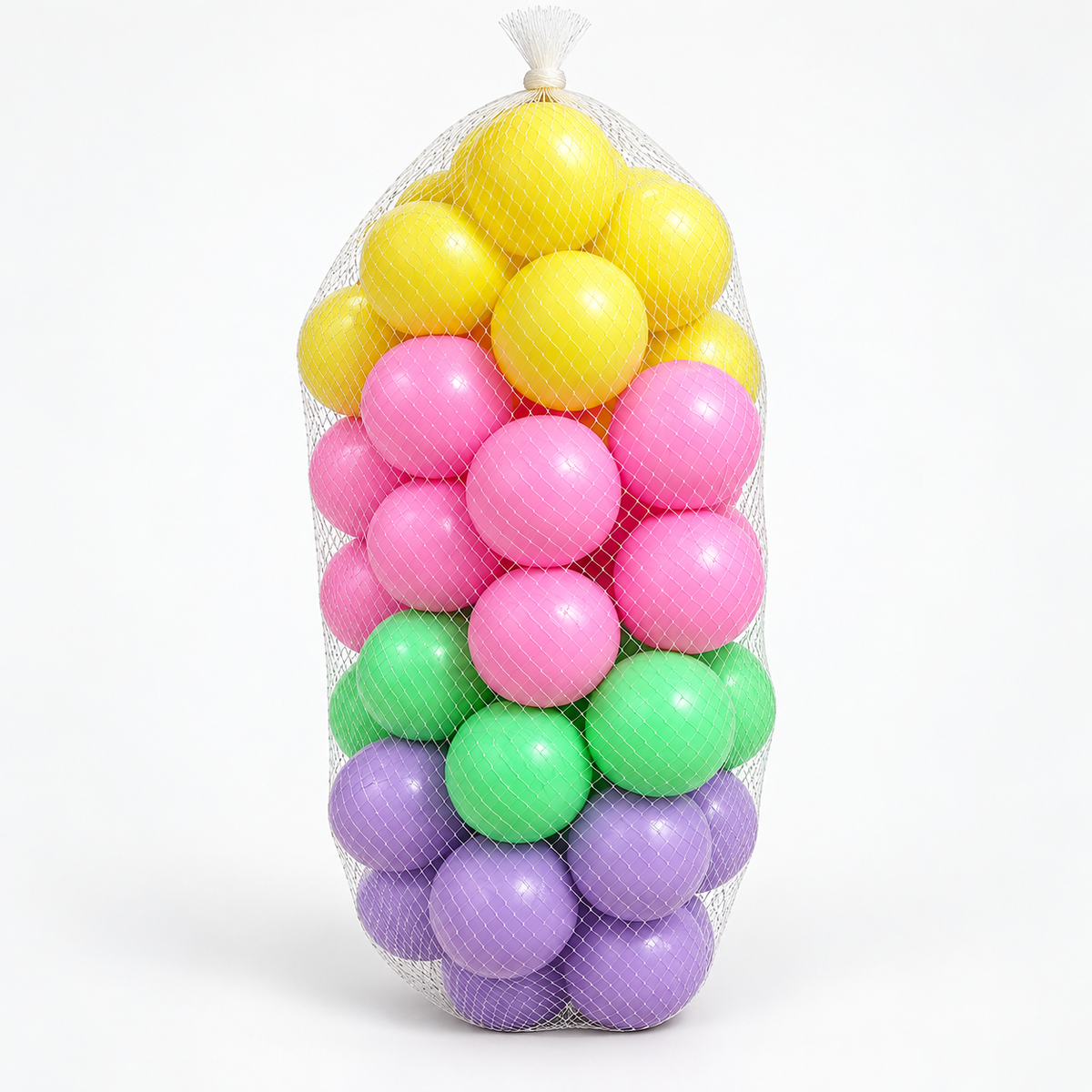 Multicolor Plastic Play Balls Set