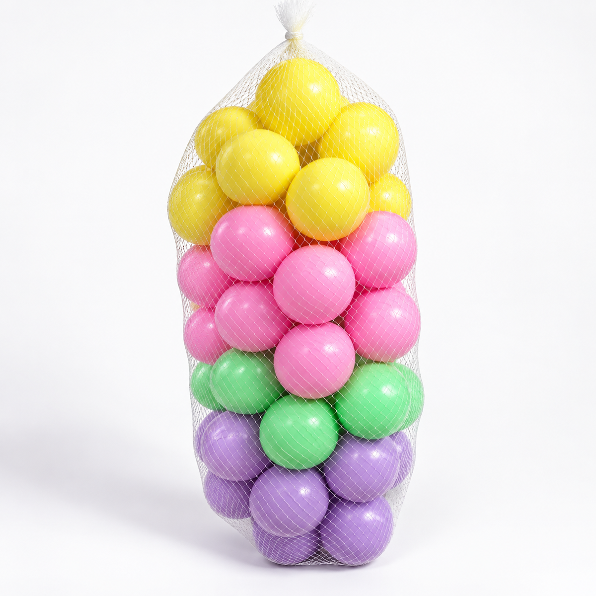 Multicolor Plastic Play Balls Set