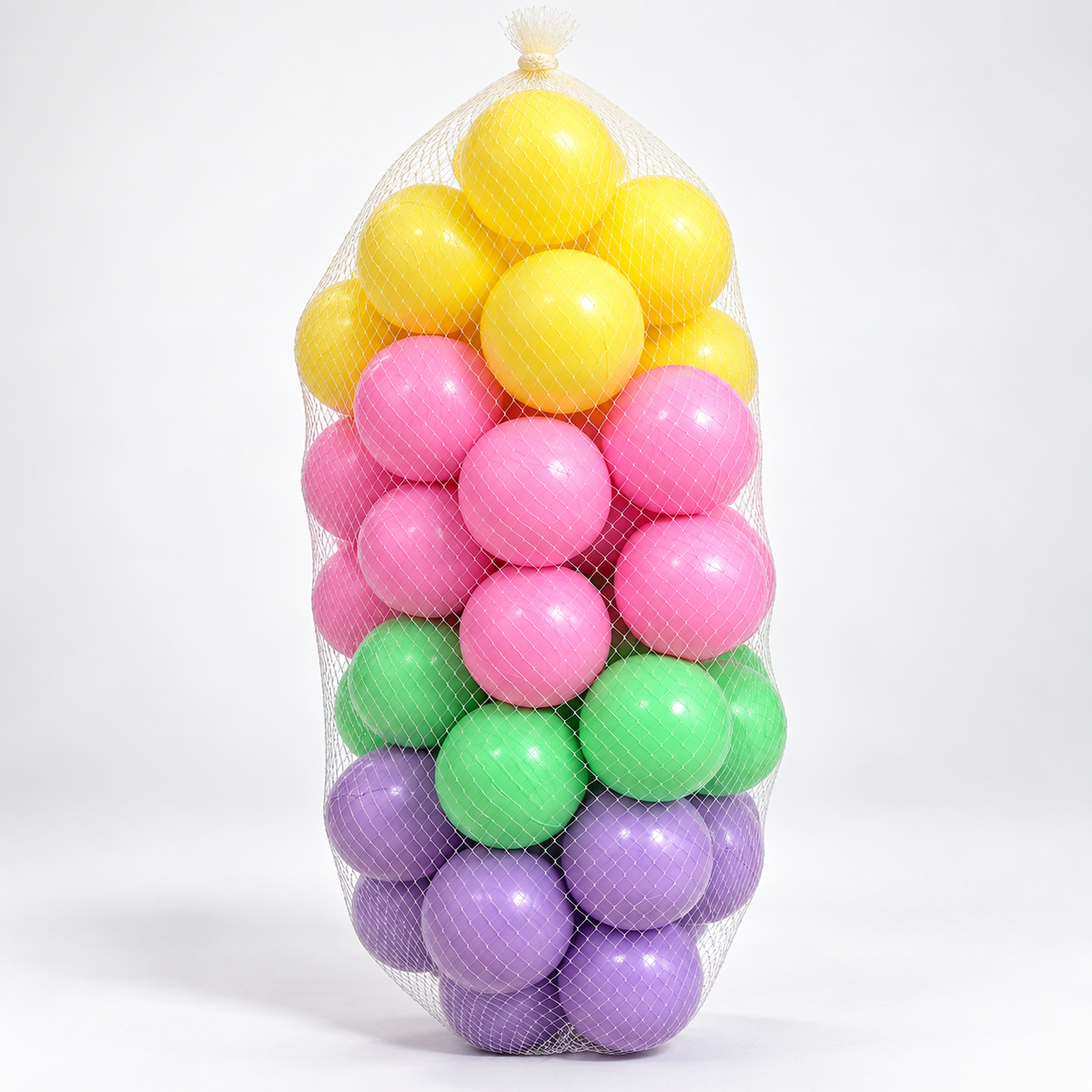 Multicolor Plastic Play Balls Set