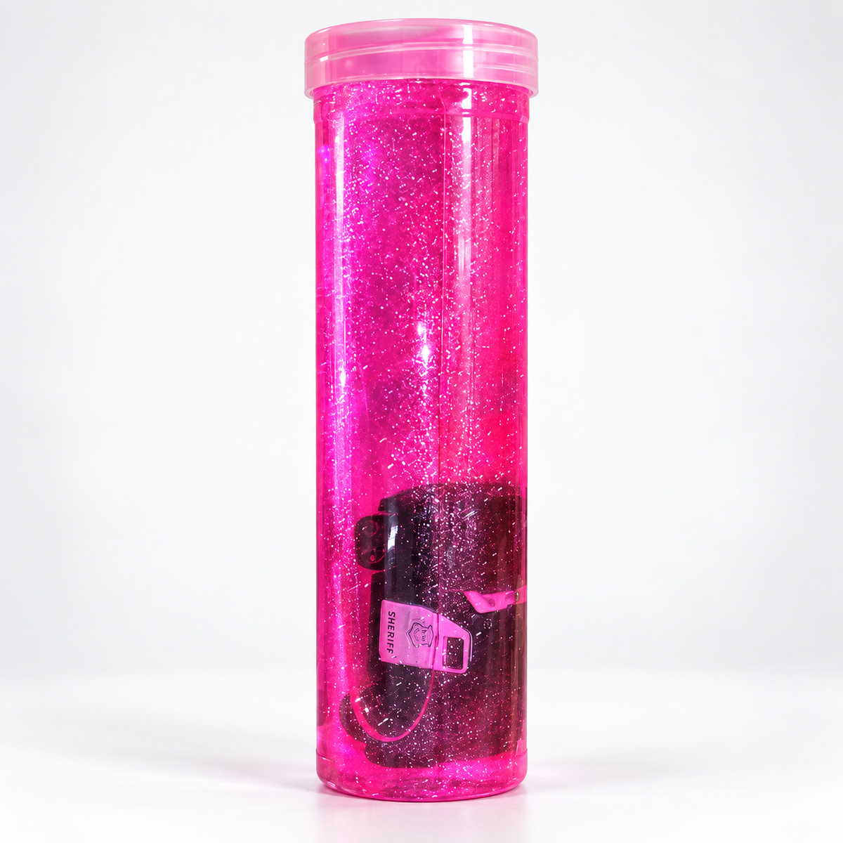 Pink Glitter Slime Tube with Surprise Toy