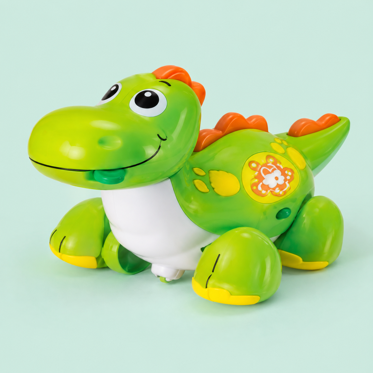 Winfun Green Dinosaur Activity Toy – Light & Sound Baby Toy