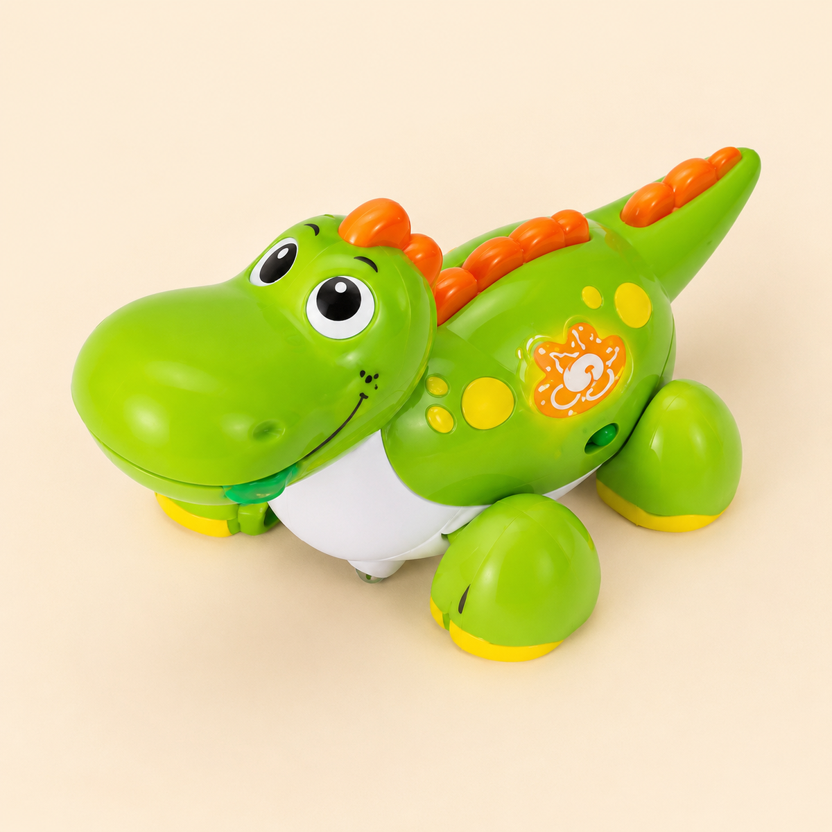 Winfun Green Dinosaur Activity Toy – Light & Sound Baby Toy