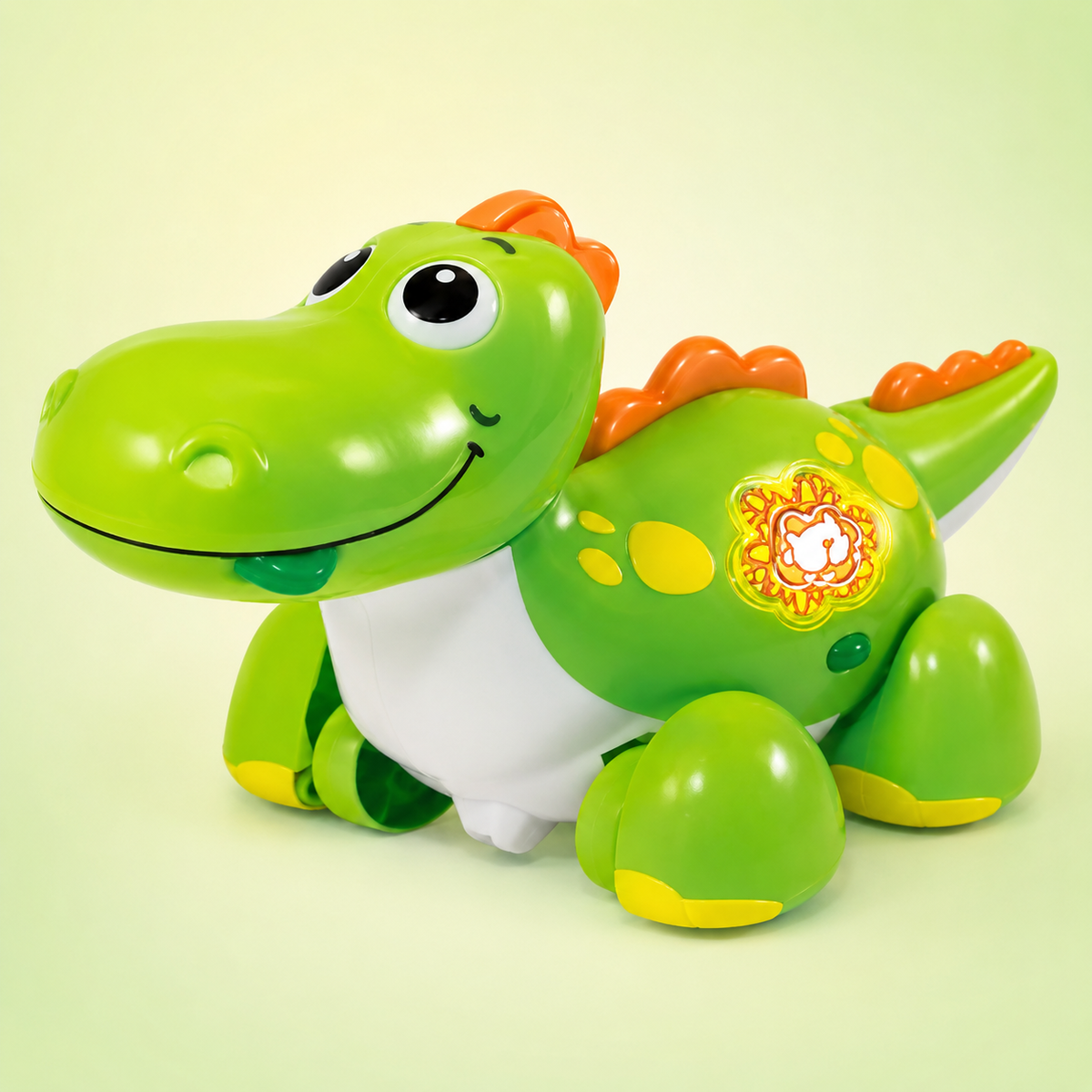 Winfun Green Dinosaur Activity Toy – Light & Sound Baby Toy