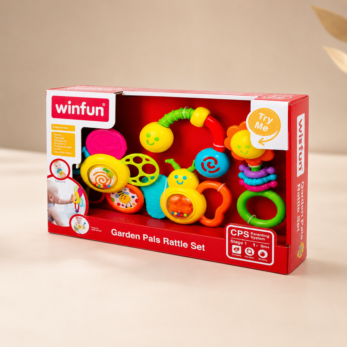 Winfun Garden Pals Rattle Set