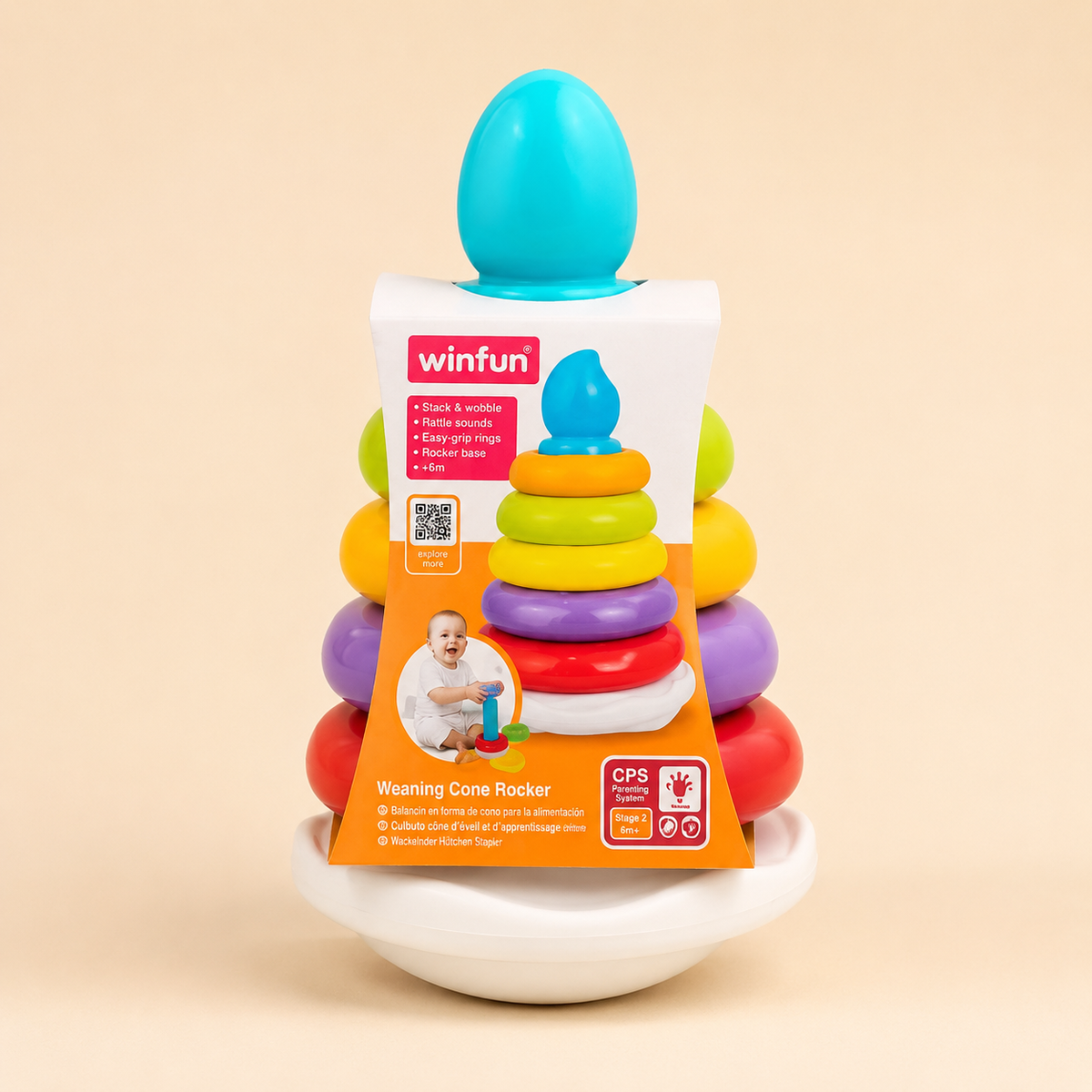 Winfun Wobble Cake Stacker