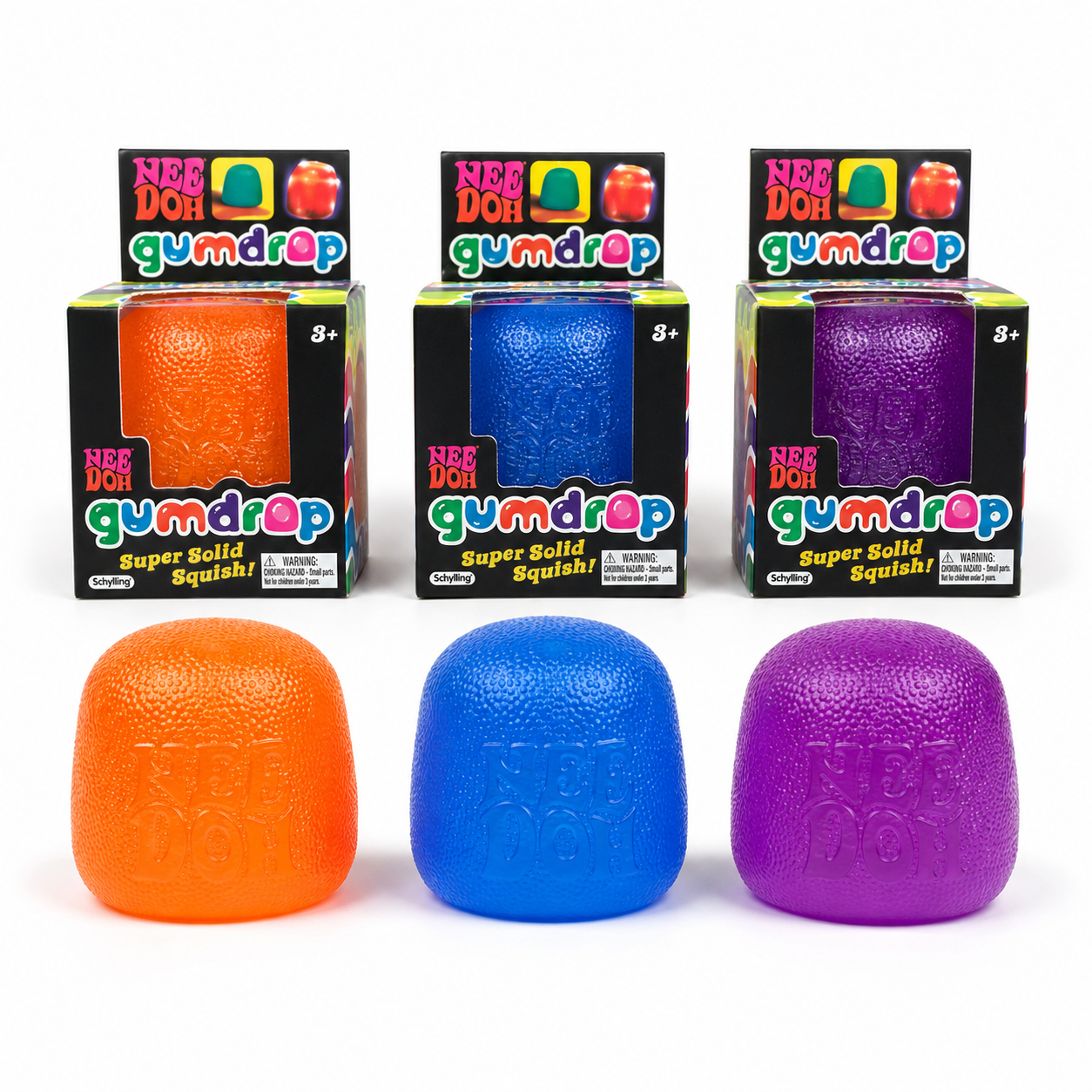 Nee Doh Gumdrop Super Solid Squish