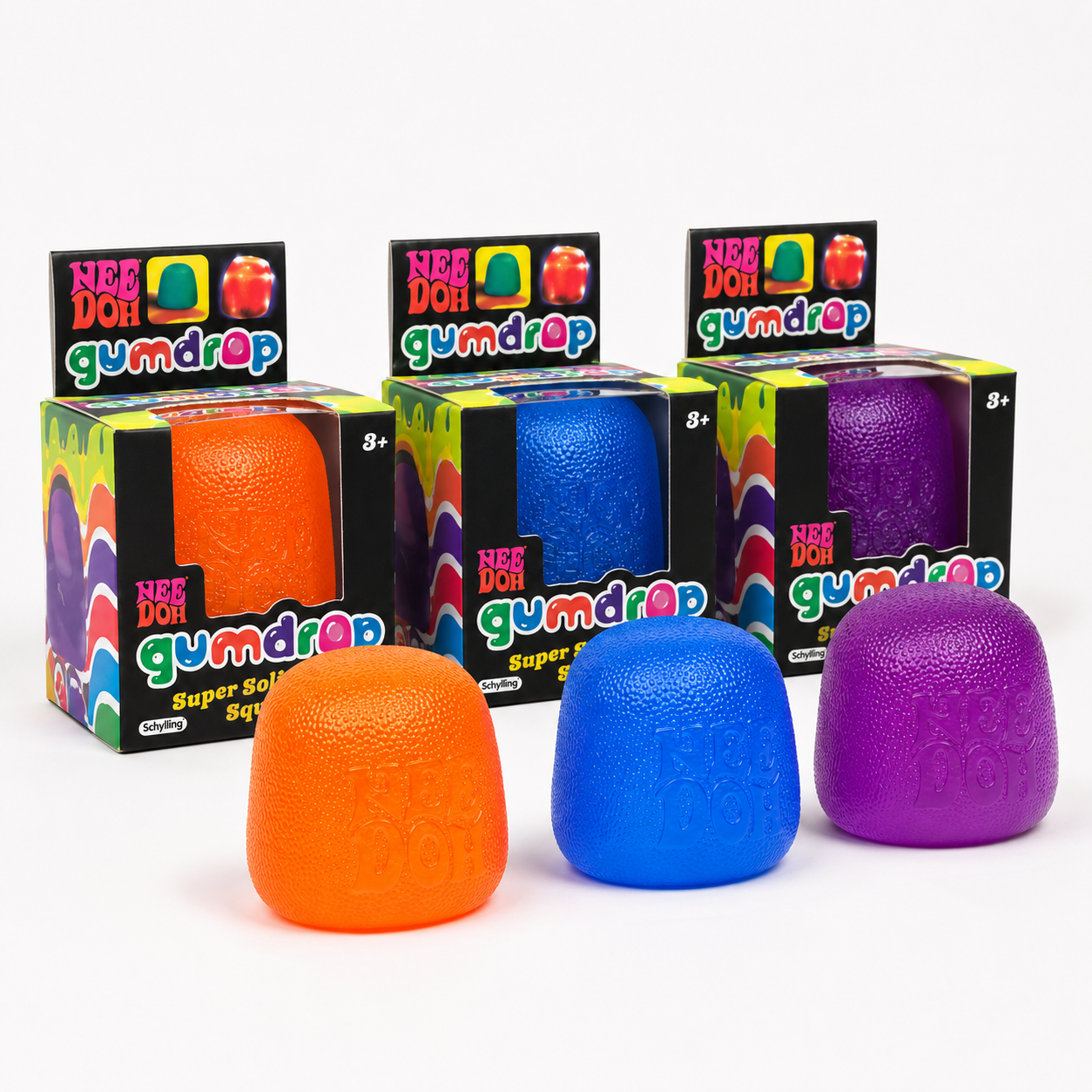 Nee Doh Gumdrop Super Solid Squish