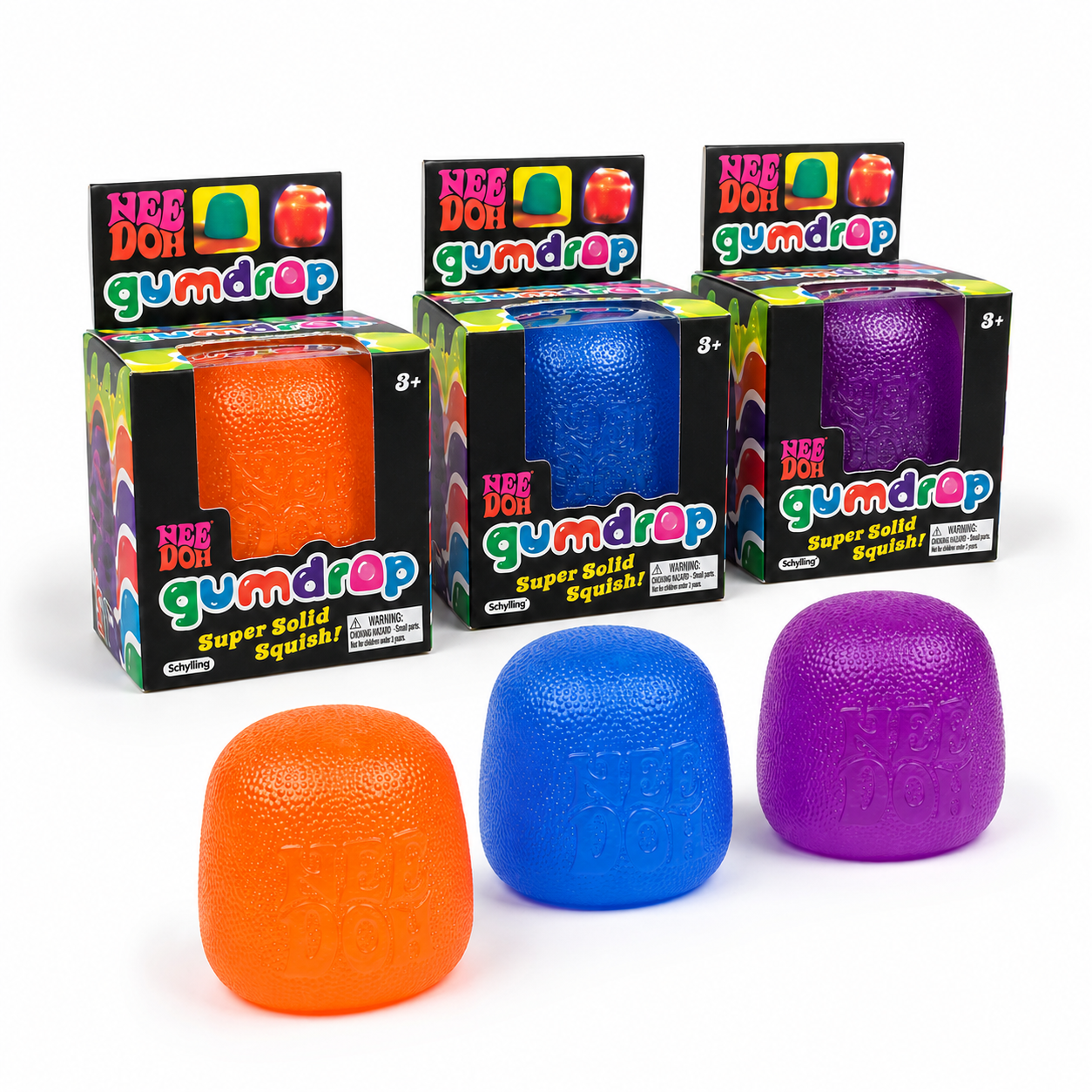 Nee Doh Gumdrop Super Solid Squish
