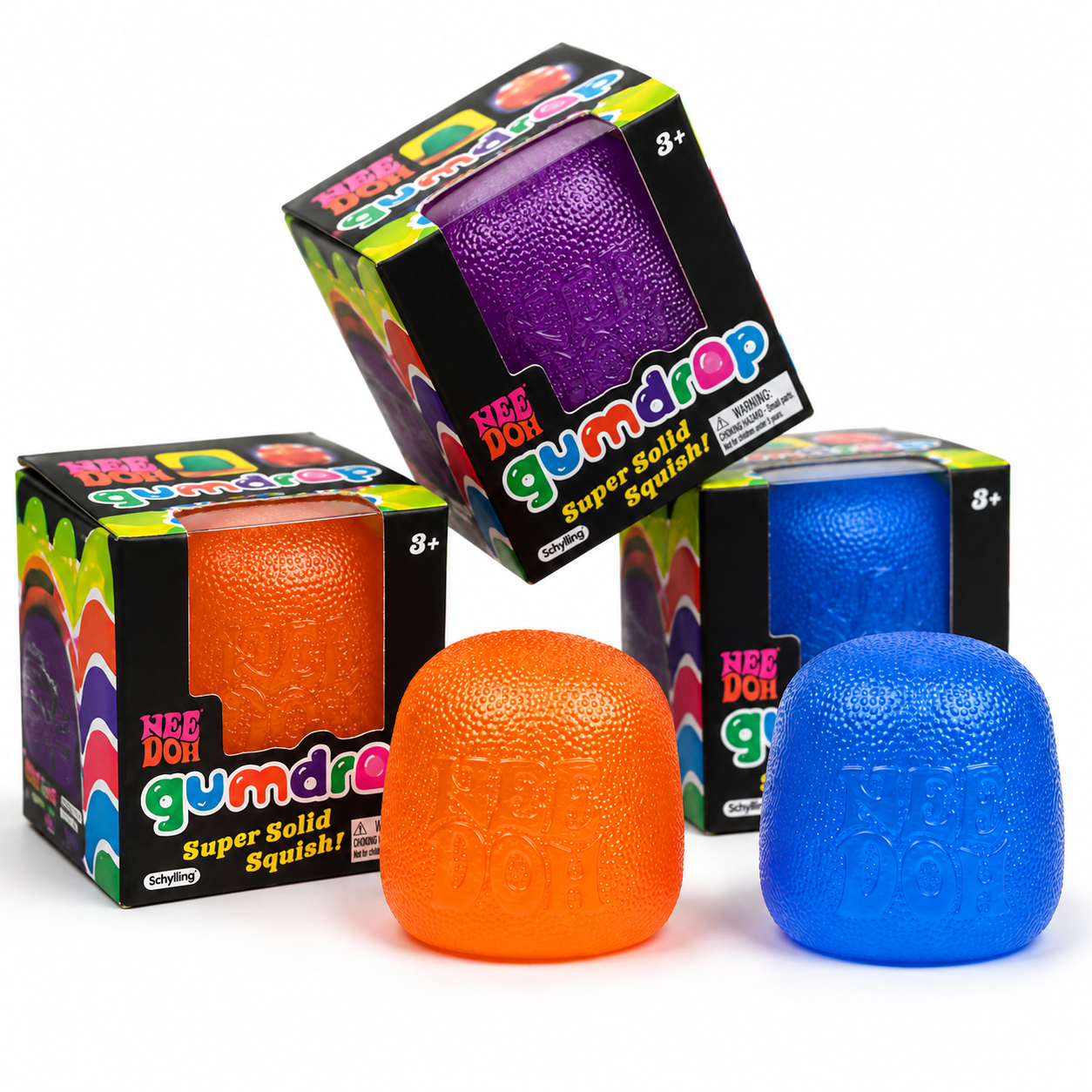 Nee Doh Gumdrop Super Solid Squish