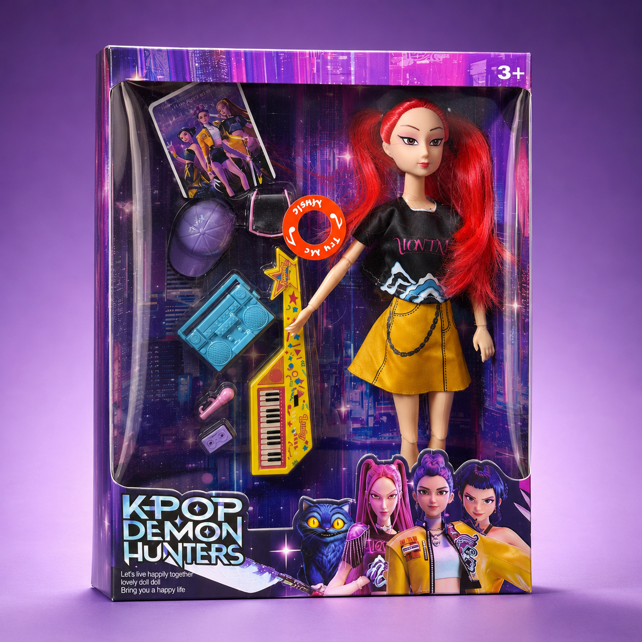 K-Pop Fashion Doll With Music Accessories