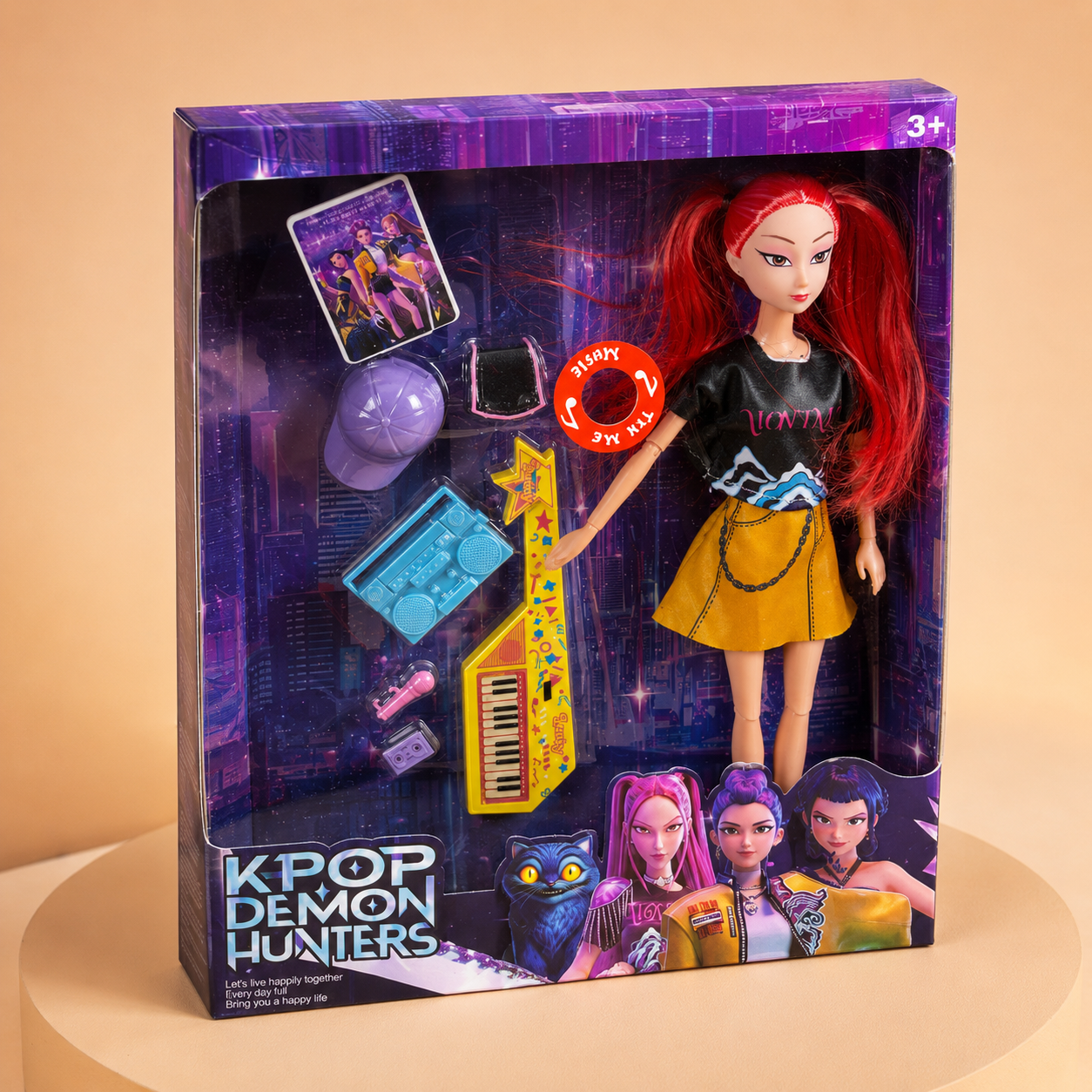 K-Pop Fashion Doll With Music Accessories
