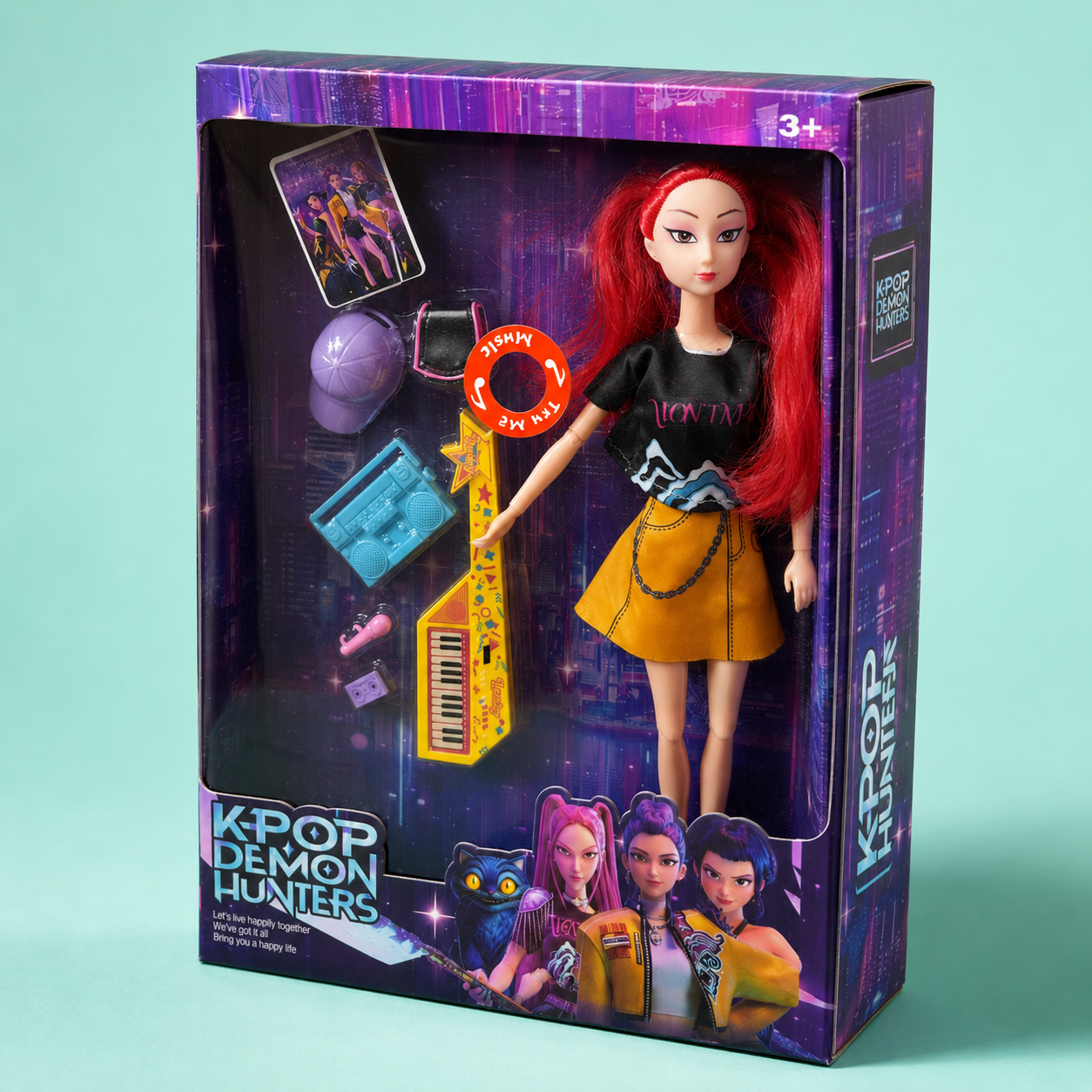K-Pop Fashion Doll With Music Accessories