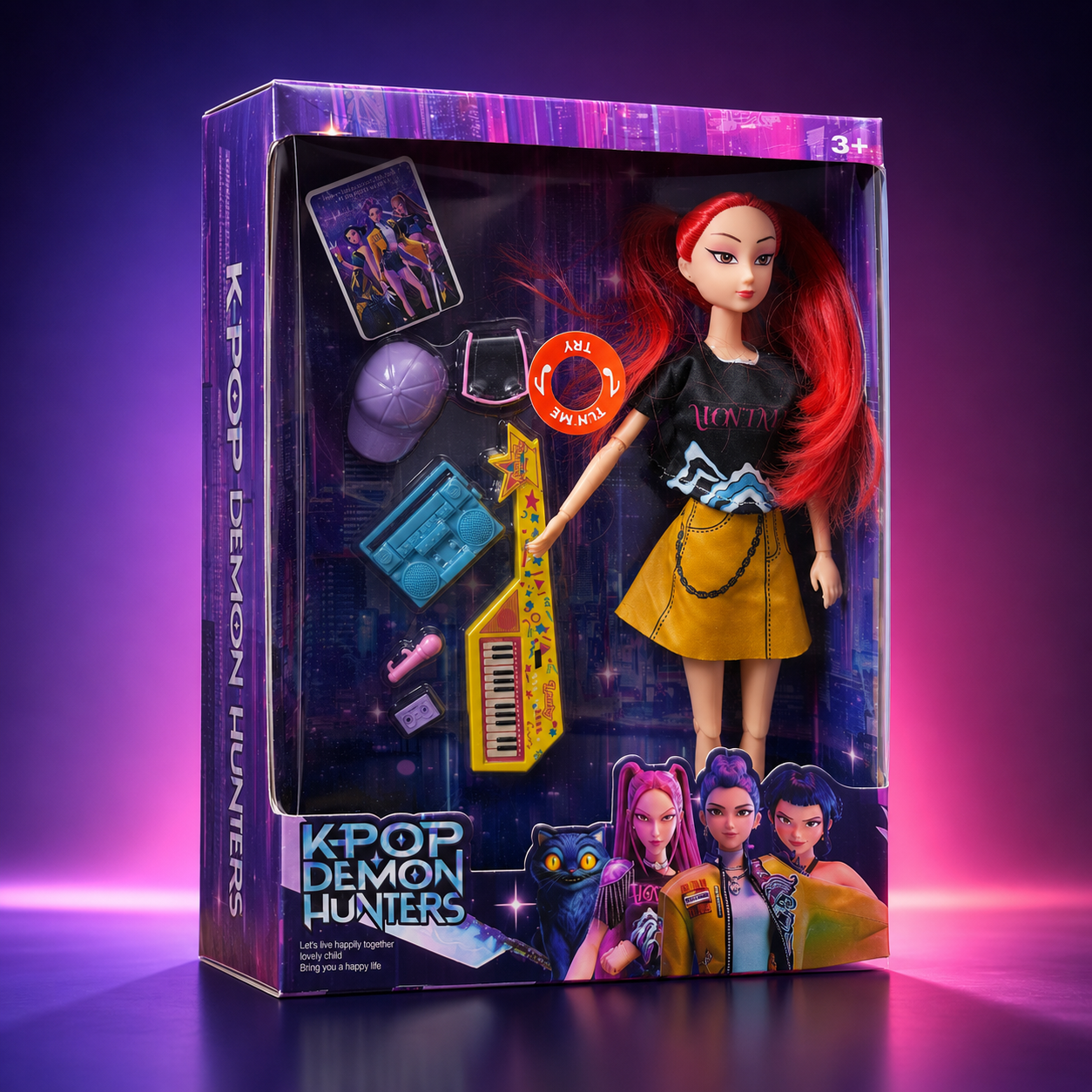 K-Pop Fashion Doll With Music Accessories
