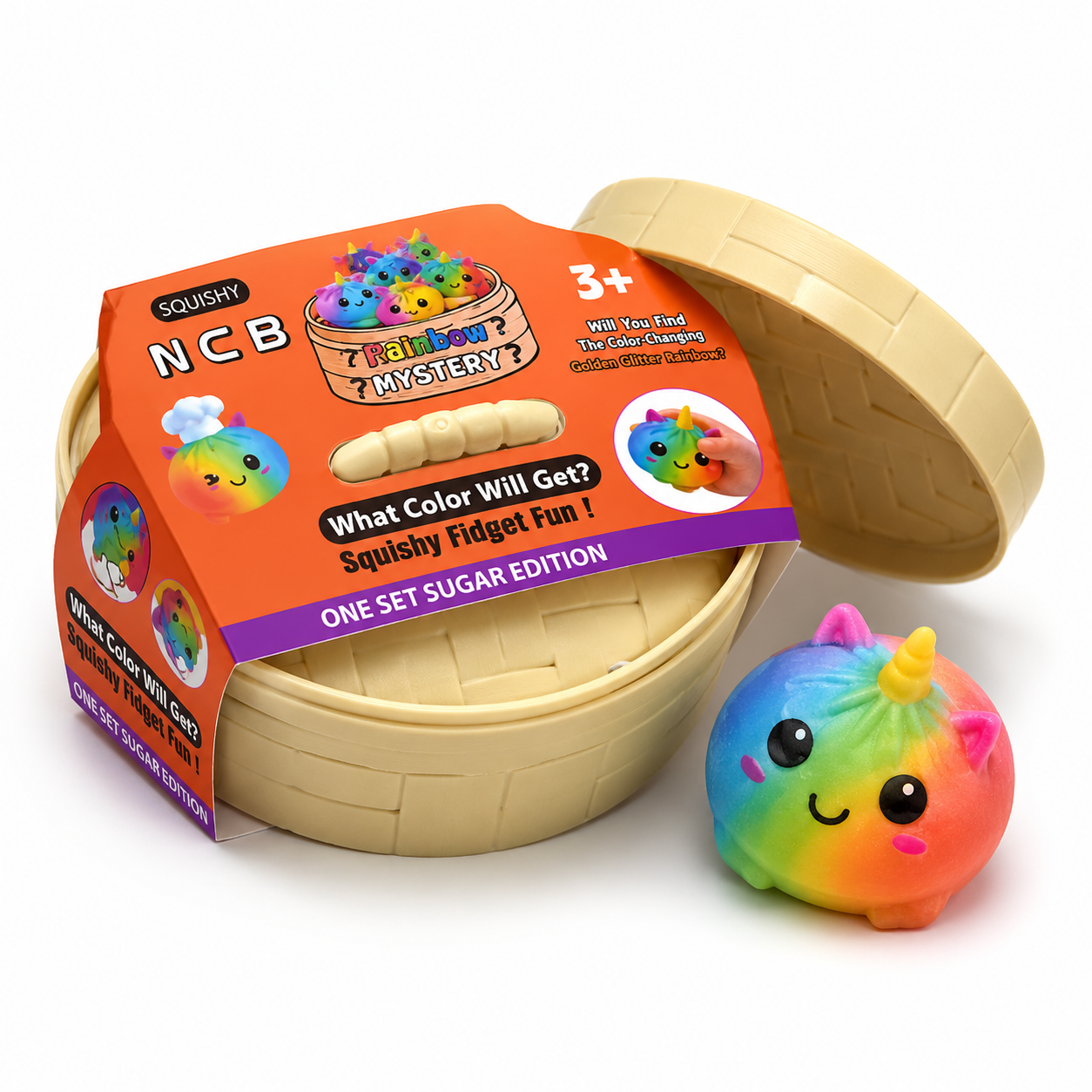 Mystery Squishy Bun Toy
