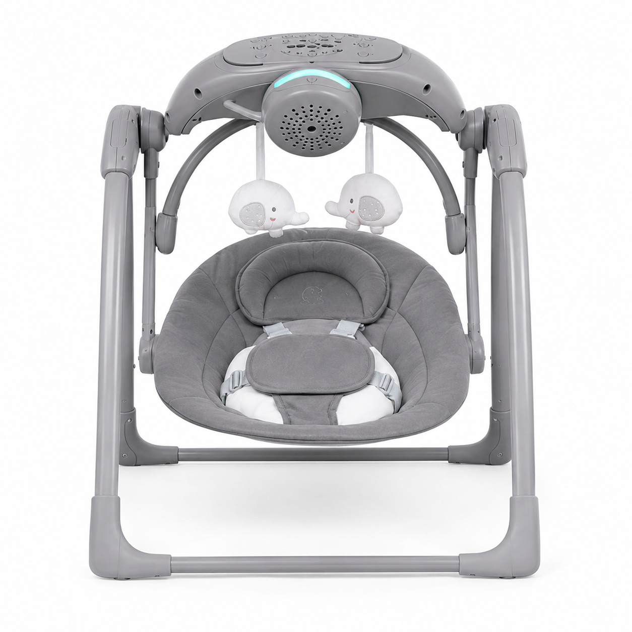 Mastela Deluxe Portable Baby Swing – Foldable Infant Swing with Music