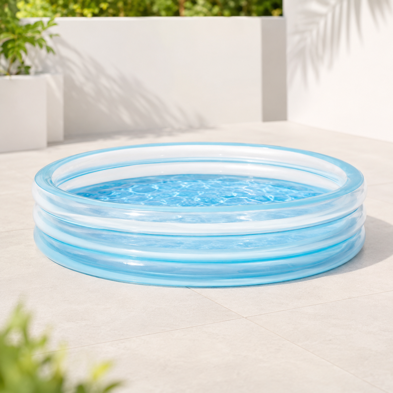 60×13 Intex Bliss Splash Pool – Round Kids Inflatable Swimming Pool
