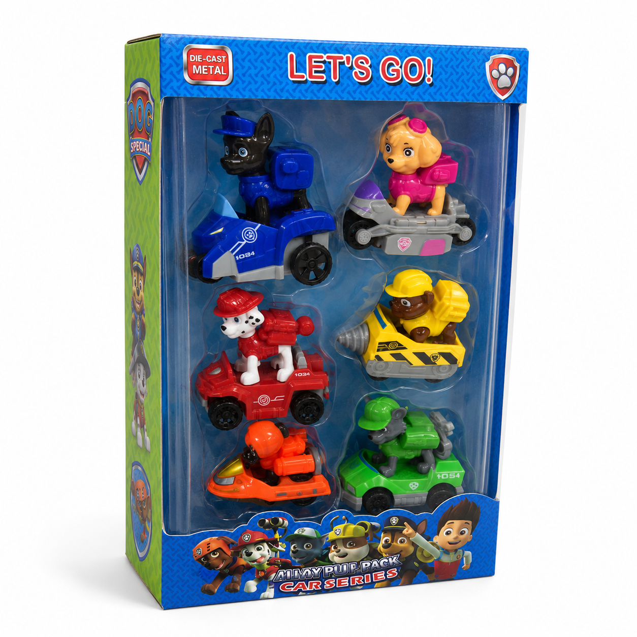 Rescue Pup Action Figure Play Set for Kids