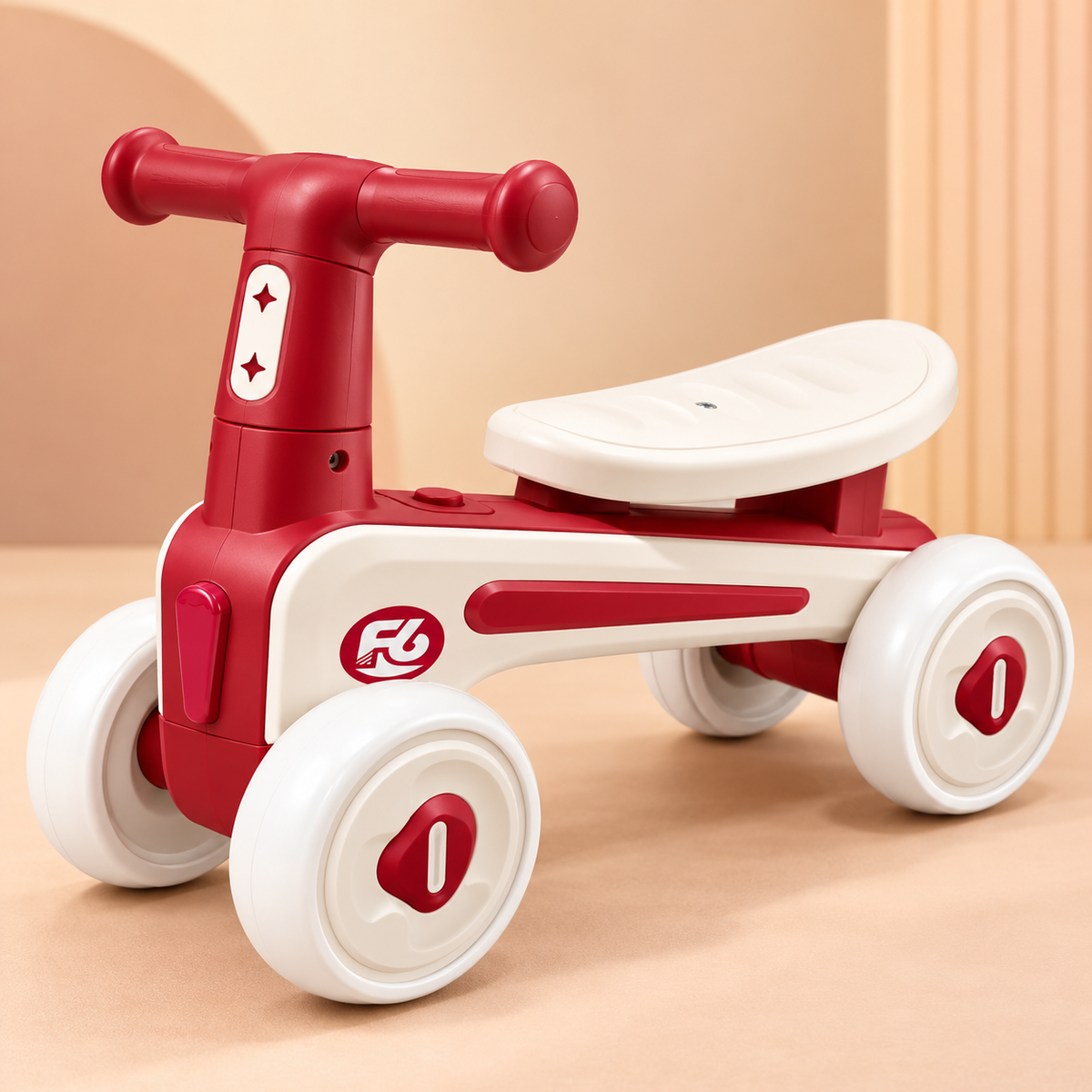 Kids 3-Wheel Ride-On Tricycle with Wide Seat – Assorted Colours