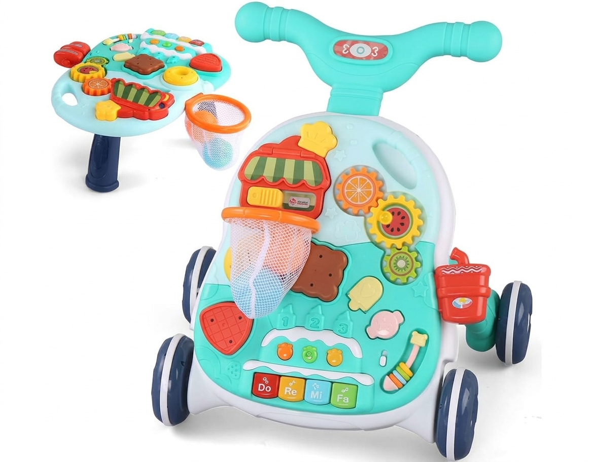 Huanger 2in1 Walker & Activity Table
