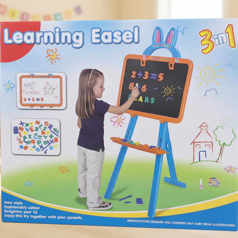 Kids Easel Board Drawing Set for Creative Play