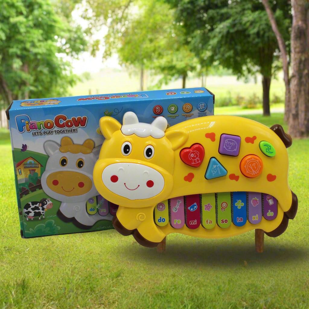 Animal piano musical toy for kids with colorful keys