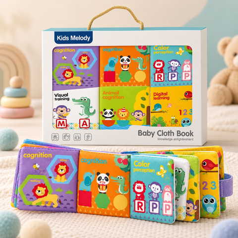 Kids Melody Baby Cloth Book Set