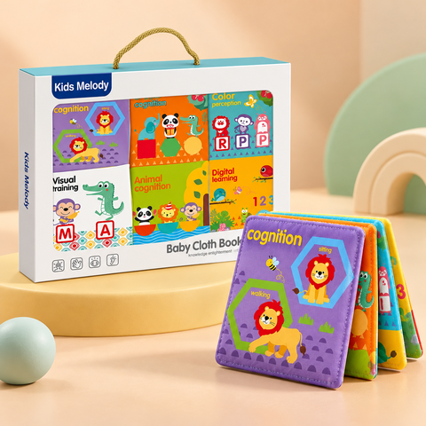Kids Melody Baby Cloth Book Set