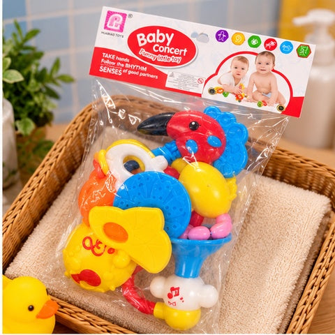 Baby Comfort Colourful Rattle Toy Set