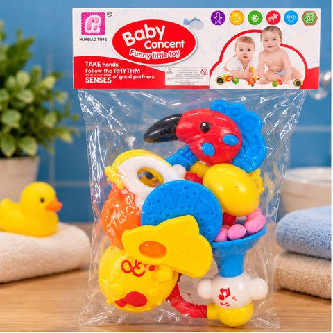 Baby Comfort Colourful Rattle Toy Set