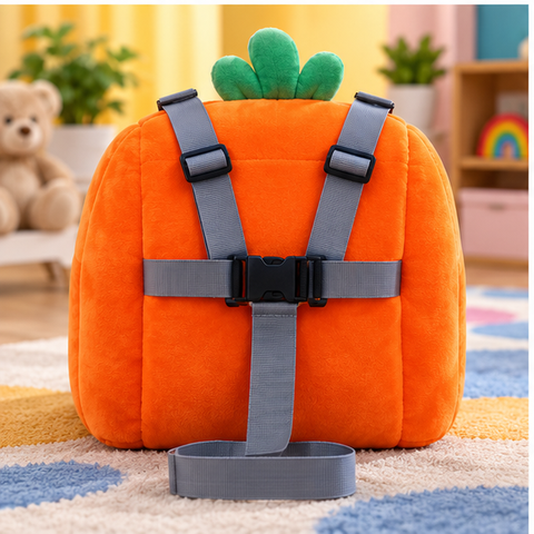Plush Baby Floor Seat with Carry Handle - Assorted Designs