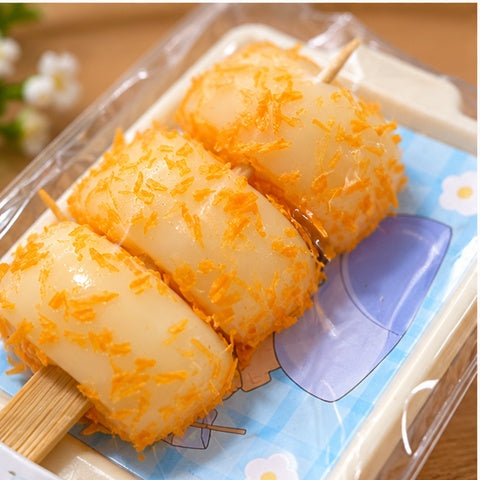 Dessert Skewer Squishy Toy with Tray