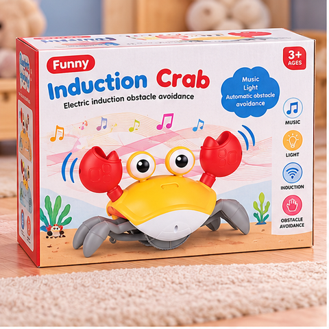 Musical Crawling Crab Toy