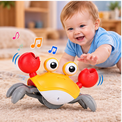 Musical Crawling Crab Toy