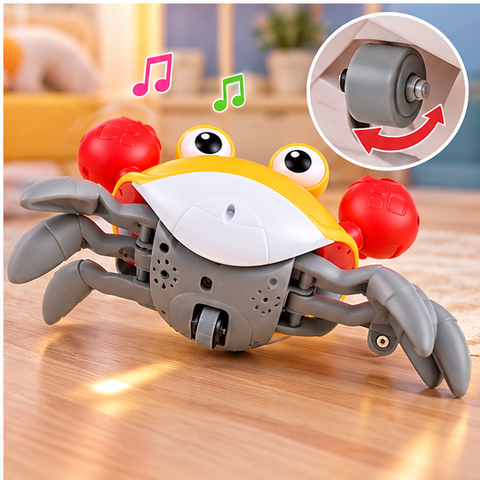 Musical Crawling Crab Toy