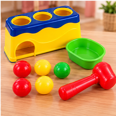 Huanger Knock Ball Hammer Activity Toy