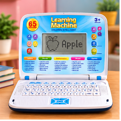 Bettan Learning Machine – 65-Function Kids Educational Laptop