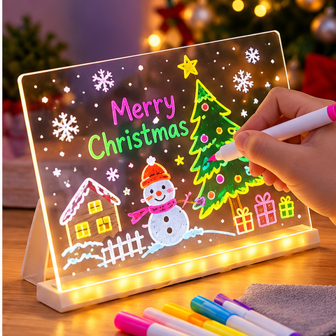 Light-Up Acrylic Drawing and Message Board