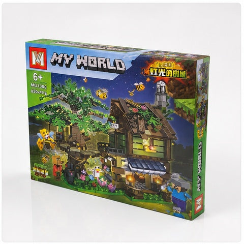 My World Mining House Building Blocks Set