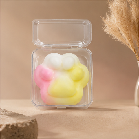 Pastel Cat Paw Taba Squishy Toy